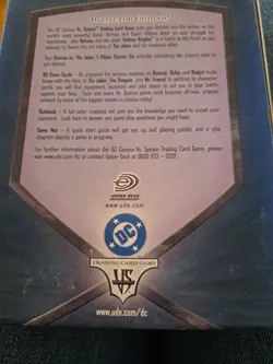 DC Batman Vs The Joker Trading Card Game. 2004 New, Factory Sealed - Image 2