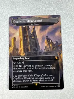 Osgiliath, Fallen Capital - Kor Haven (Borderless) Regular #368 Commander: LOTR - Image 1