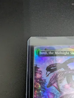 Junji, the Midnight Sky (Borderless) Kamigawa: Neon Dynasty Foil mtg - Image 2