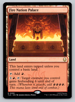 Fire Nation Palace Land - MTG Avatar: TLA - Image 1
