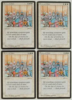 MtG | 4 x Army Of Allah | Playset | Arabian Nights | Magic the Gathering - Image 1
