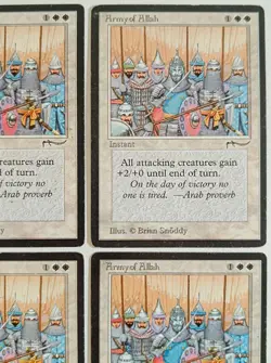 MtG | 4 x Army Of Allah | Playset | Arabian Nights | Magic the Gathering - Image 3
