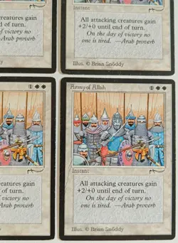 MtG | 4 x Army Of Allah | Playset | Arabian Nights | Magic the Gathering - Image 5
