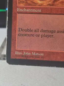 1X MTG (Tempest) (Furnace Of Rath) HP Free Ship - Image 5