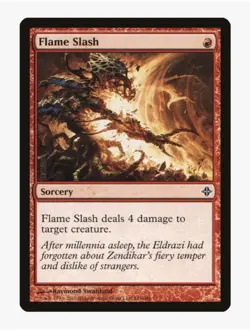 Flame Slash | MTG ROE | Pauper Pioneer Modern Burn Removal Spellslinger | LP - Image 1