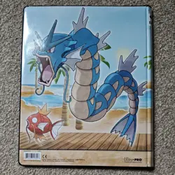 Pokemon TCG Ultra Pro 9 Pocket Portfolio Binder Folder Lapras Gyarados - Image 3