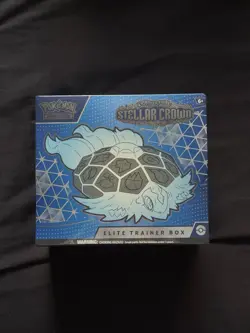 Pokemon TCG Stellar Crown Scarlet & Violet Elite Trainer Box ETB NEW/SEALED - Image 1