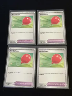 Air Balloon 4X Playset Pokemon Black Bolt Regular 079/086 - Image 1