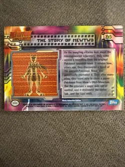 Pokemon TCG The Story of Mewtwo Pokemon Topps Mewtwo Strikes Back 24 - Image 2