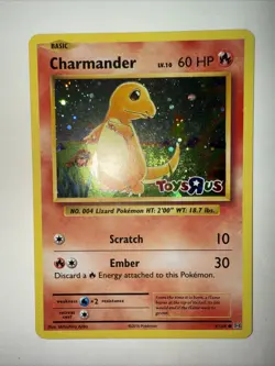 Charmander - 9/108 - Toys R Us Promo Pokemon Evolutions NM/Mint - Image 1