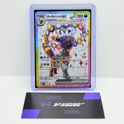 CARTA POKEMON UMBREON EX PROMO 176 - ITA - EVOLUZIONI PRISMATICHE - NEAR MINT - Image 1