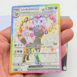 CARTA POKEMON UMBREON EX PROMO 176 - ITA - EVOLUZIONI PRISMATICHE - NEAR MINT - Image 3