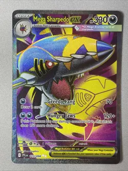 Pokemon TCG - Phantasmal Flames - Mega Sharpedo EX 113/094 - PFL EN - Image 1
