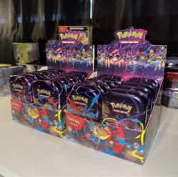Pokemon TCG Mini Tin Lot - Mega Evolution Edition x10, Factory Sealed, New - Image 1