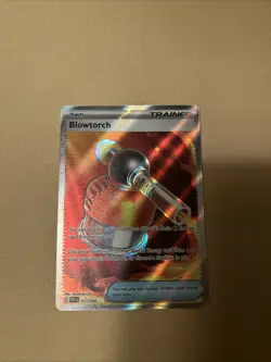 Pokemon TCG Blowtorch Trainer Item Full Art Secret Rare 117/94 Phantasmal Flames - Image 1