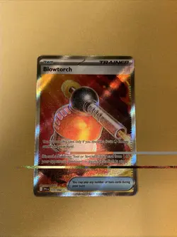 Pokemon TCG Blowtorch Trainer Item Full Art Secret Rare 117/94 Phantasmal Flames - Image 2