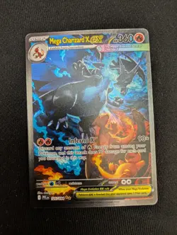 Mega Charizard x EX SIR 125/094 Phantasmal Flames Near Mint Pokemon TCG - Image 2