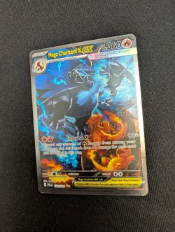 Mega Charizard x EX SIR 125/094 Phantasmal Flames Near Mint Pokemon TCG - Image 3