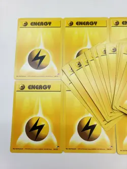 1999 Pokemon Gym Lightning Energy 130/132 X 24 Lot Near Mint NM - Image 4