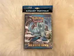 *NEW SEALED* Pokemon Diamond & Pearl Majestic Dawn Ultra Pro A5 4-Pocket Binder - Image 1