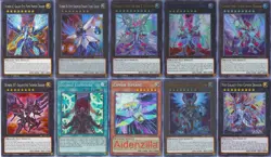 Yugioh Galaxy-Eyes Cipher Dragon Deck - X Neo Blade Wing Raptor Kite Tenjo - Image 1