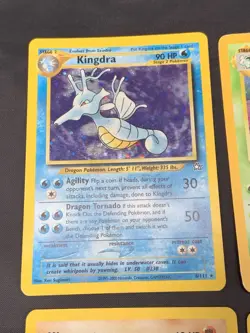 Vintage Rare Holo Pokemon Card Lot WOTC Base Set 2 Nidoking & Nidoqueen MP/HP - Image 2