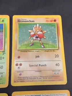 Vintage Rare Holo Pokemon Card Lot WOTC Base Set 2 Nidoking & Nidoqueen MP/HP - Image 4