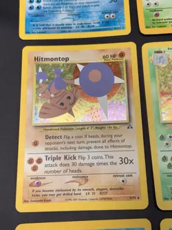 Vintage Rare Holo Pokemon Card Lot WOTC Base Set 2 Nidoking & Nidoqueen MP/HP - Image 5