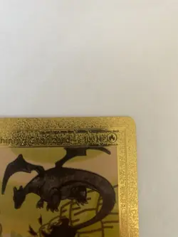 2000 POKEMON SHINING CHARIZARD WHITE-HOT FLAMES GOLD CARD #107/105 Secret RARE - Image 2