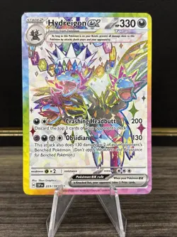 Hydreigon Ex - 223/191 - SV08: Surging Sparks SSP Pokemon TCG Pack Fresh NM - Image 1