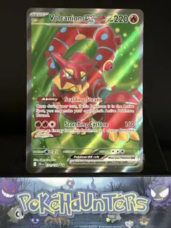 Pokemon Card Volcanion ex 171/159 Journey Together Full Art Near Mint - Image 1