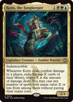 Kotis, the Fangkeeper NM Tarkir: Dragonstorm MTG Magic the Gathering Eng Card - Image 1