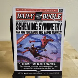 MTG Scheming Symmetry (1997) *Non-Foil* Secret Lair: Spider-Man Daily Bugle NM/M - Image 1