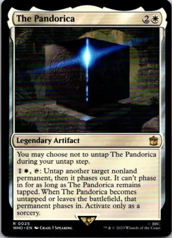 Magic the Gathering The Pandorica Doctor Who Commander MTG Free Shipping! - Image 1