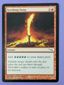 MTG Magic The Gathering: Mirrodin: Seething Song #104/306 Common - LP - Image 1