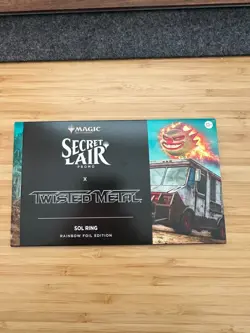 Sol Ring 0912 Foil Twisted Metal Sweet Tooth Secret Lair Magic MTG LP - NM - Image 1