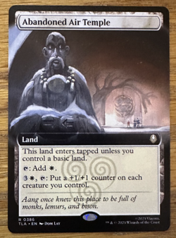 MTG Avatar: The Last Airbender, Abandoned Air Temple - Extended Art - Image 1