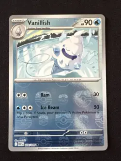 Vanillish 28/86 Masterball White Flare WHT -Near Mint- Pokemon TCG - Image 1