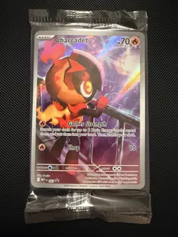 Charcadet 022 ETB Black Star Promo - Pokemon TCG Phantasmal Flames - NM/SEALED - Image 1