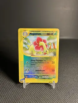 Pokemon TCG Meganium 053/165 Expedition Reverse Holo Damaged - Image 1