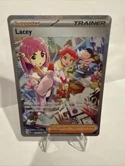 Pokemon TCG Stellar Crown Lacey 172/142 Special Illustration Rare - Image 1
