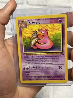 Pokemon Slowbro 43/62 Fossil-Unlimited Edition Uncommon NM/MT Never Played Vtg - Image 1