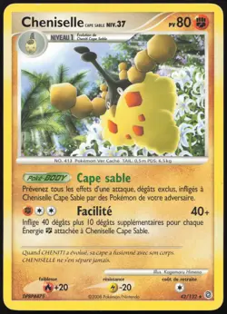 Carte Pokemon Cheniselle 42/132 Merveilles Secretes Francais - Image 1