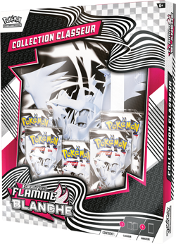 POKEMON Coffret Collection Classeur Flamme Blanche, Neuf scelle VF - Image 2