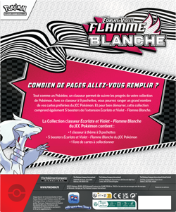 POKEMON Coffret Collection Classeur Flamme Blanche, Neuf scelle VF - Image 3