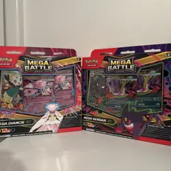 Pokemon Set of 2 (1 each) Gengar and Diancie ex Mega Battle Deck Pokemon Sealed - Image 1