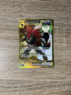 Pokemon N's Zoroark Secret Rare ex 189/159 Sv09: Journey Together Holo NM - Image 1