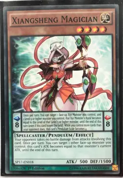 Yu-Gi-Oh! TCG Xiangsheng Magician SP17-EN018 Common 1st Edition Near Mint - Image 1