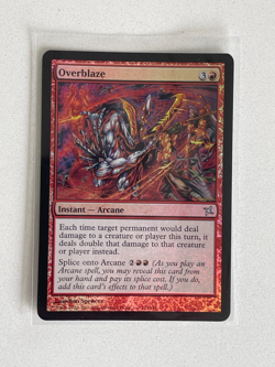 FOIL Overblaze | Betrayers of Kamigawa 2005 MTG Magic Cards - Image 1