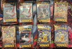 36 x SURGING SPARKS Sealed BOOSTER PACKS (Box Lot) 10 Pokemon Cards Per Pack - Image 1